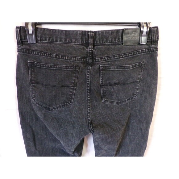 LRL Lauren Jeans Co. Ralph Lauren Jeans Women's 10P Black Classic Straight 31x27 - Picture 4 of 9